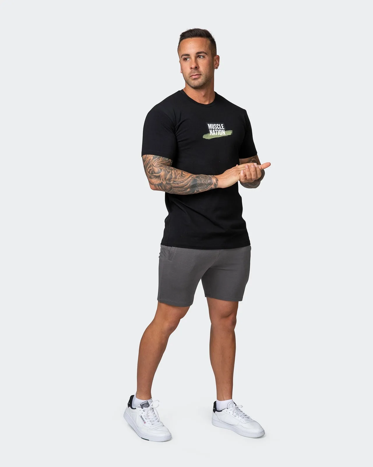 Infinite Vintage Shorts - Washed Charcoal