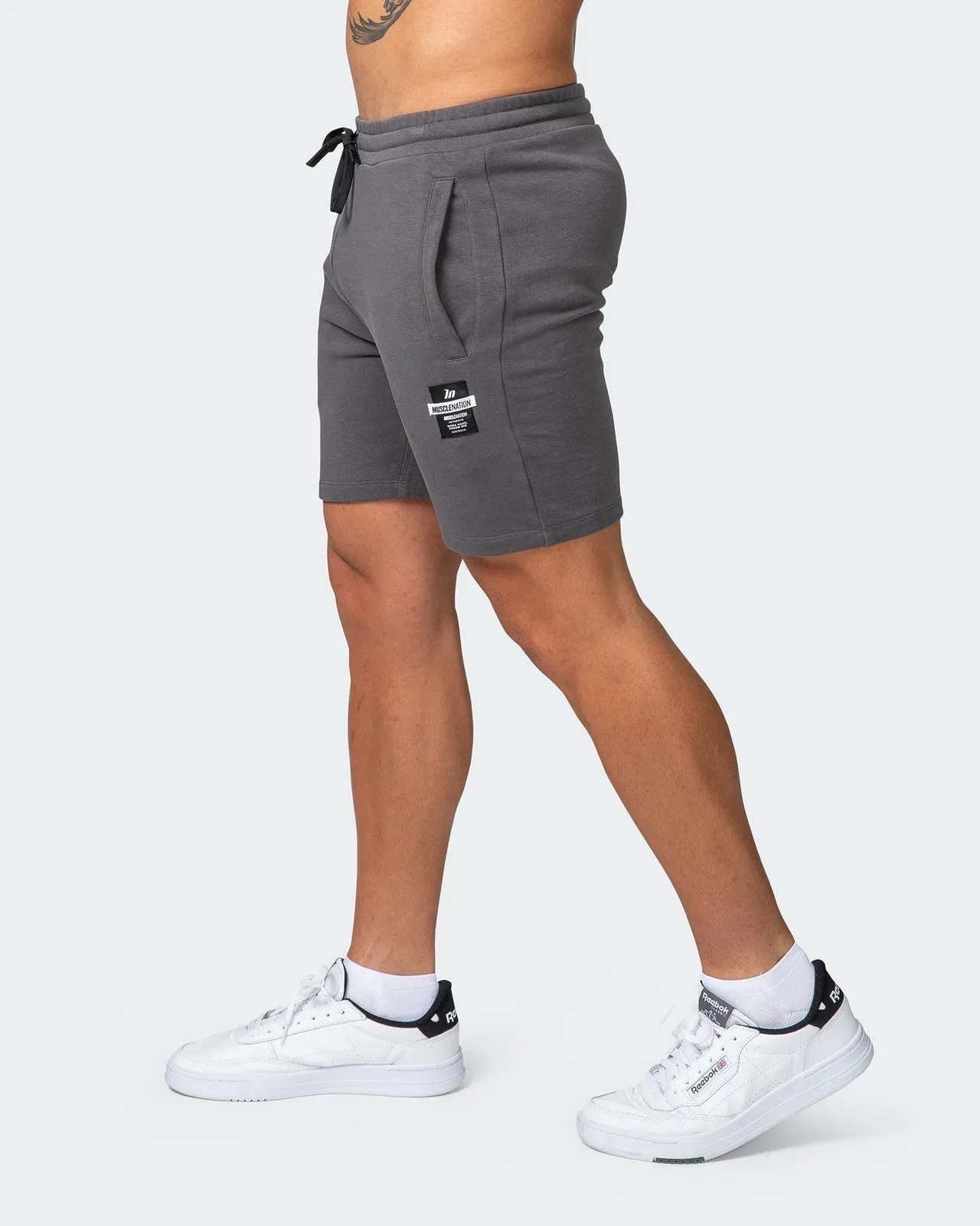 Infinite Vintage Shorts - Washed Charcoal