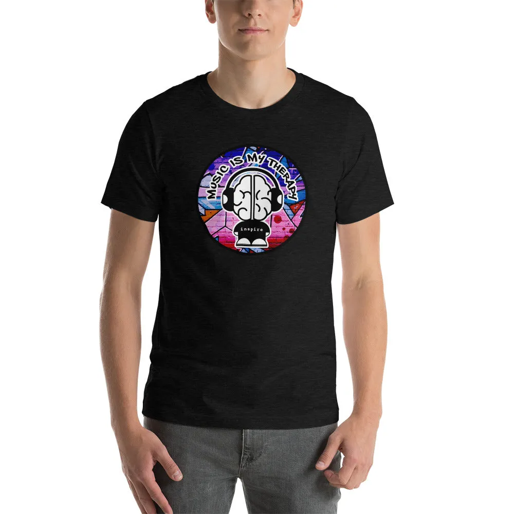 inspire Music Is My Therapy Short-Sleeve Unisex T-Shirt