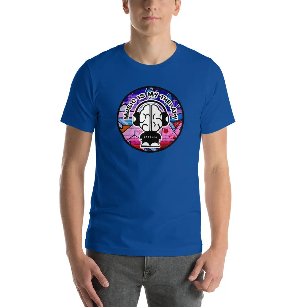 inspire Music Is My Therapy Short-Sleeve Unisex T-Shirt