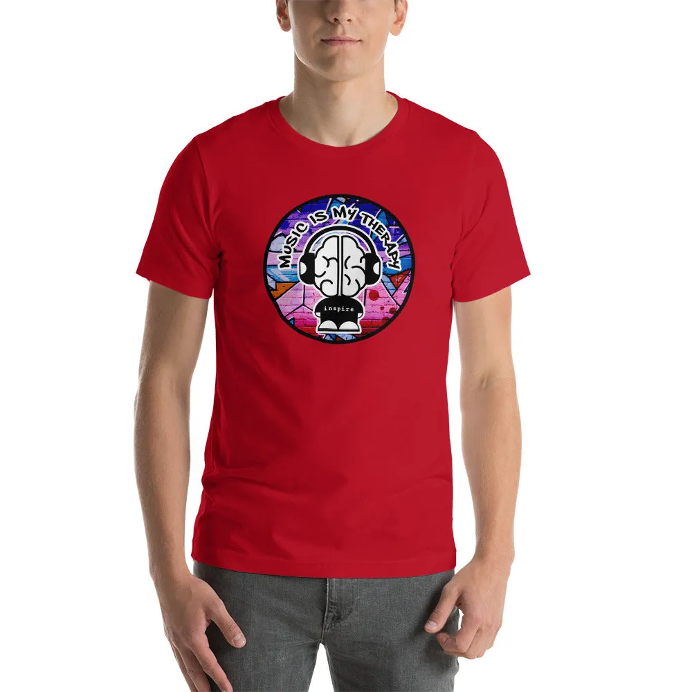 inspire Music Is My Therapy Short-Sleeve Unisex T-Shirt