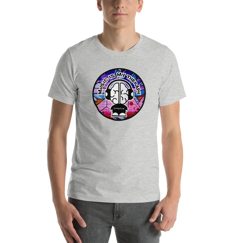 inspire Music Is My Therapy Short-Sleeve Unisex T-Shirt