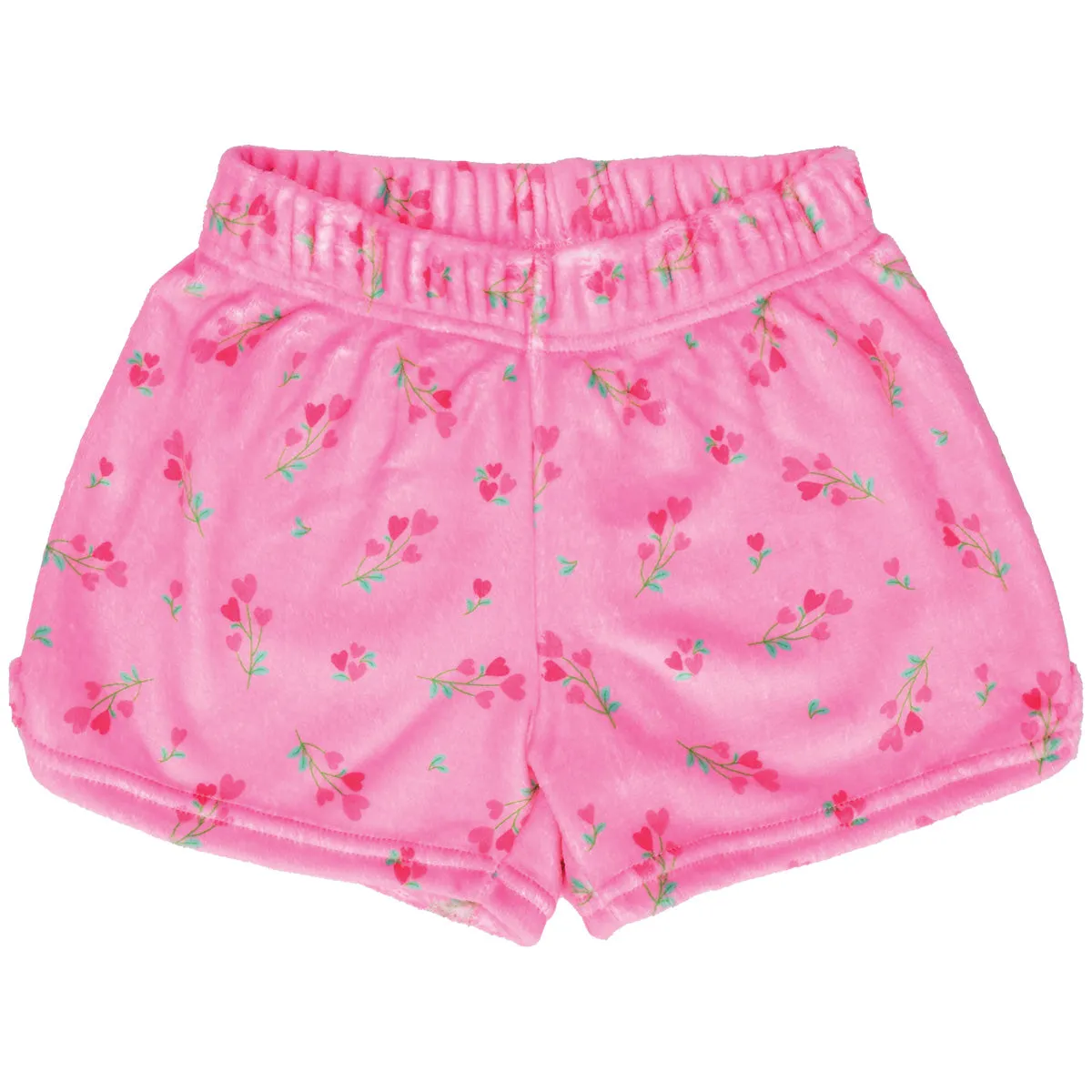iscream- Theme Sweet Pink Plush Shorts