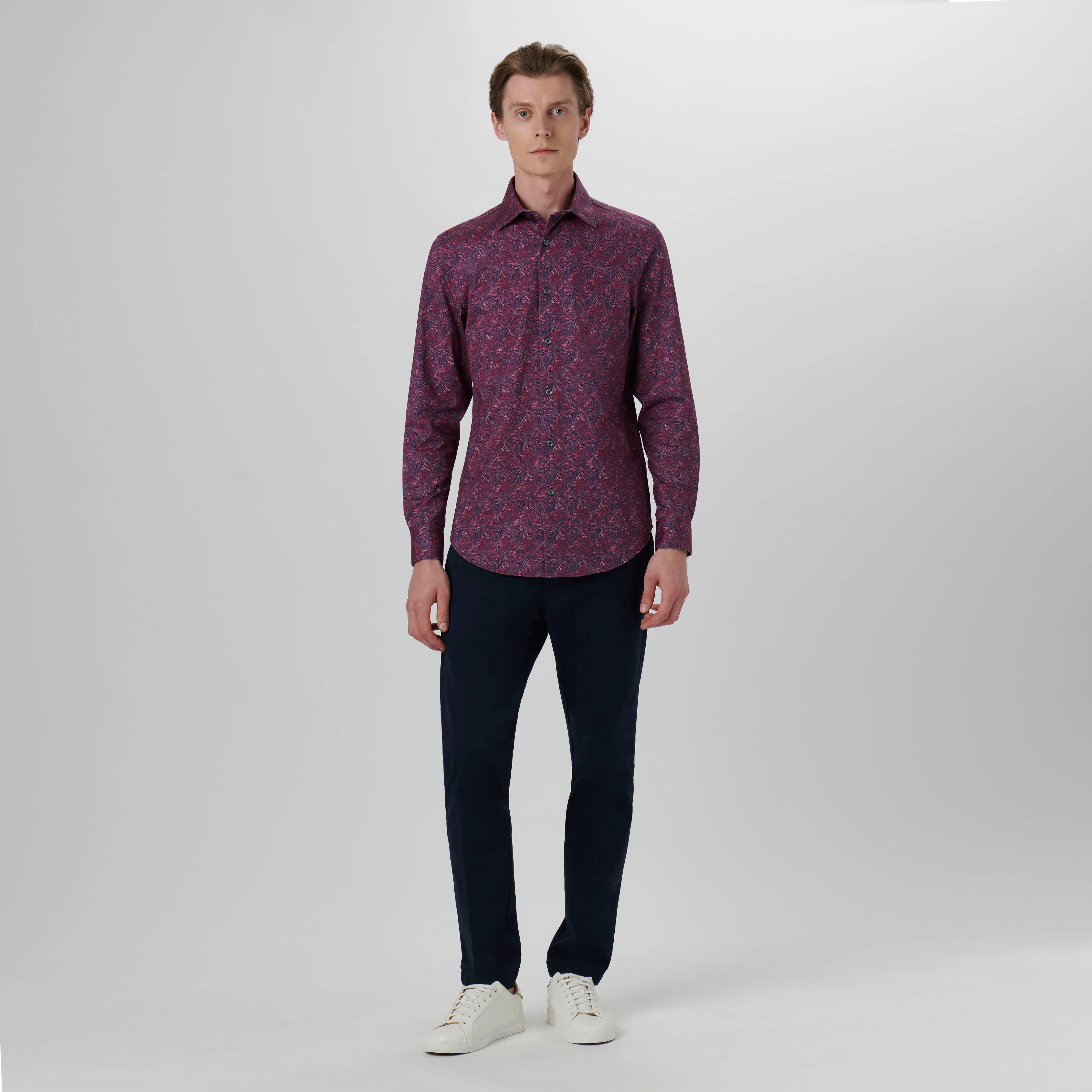 James Mosaic Print OoohCotton Shirt
