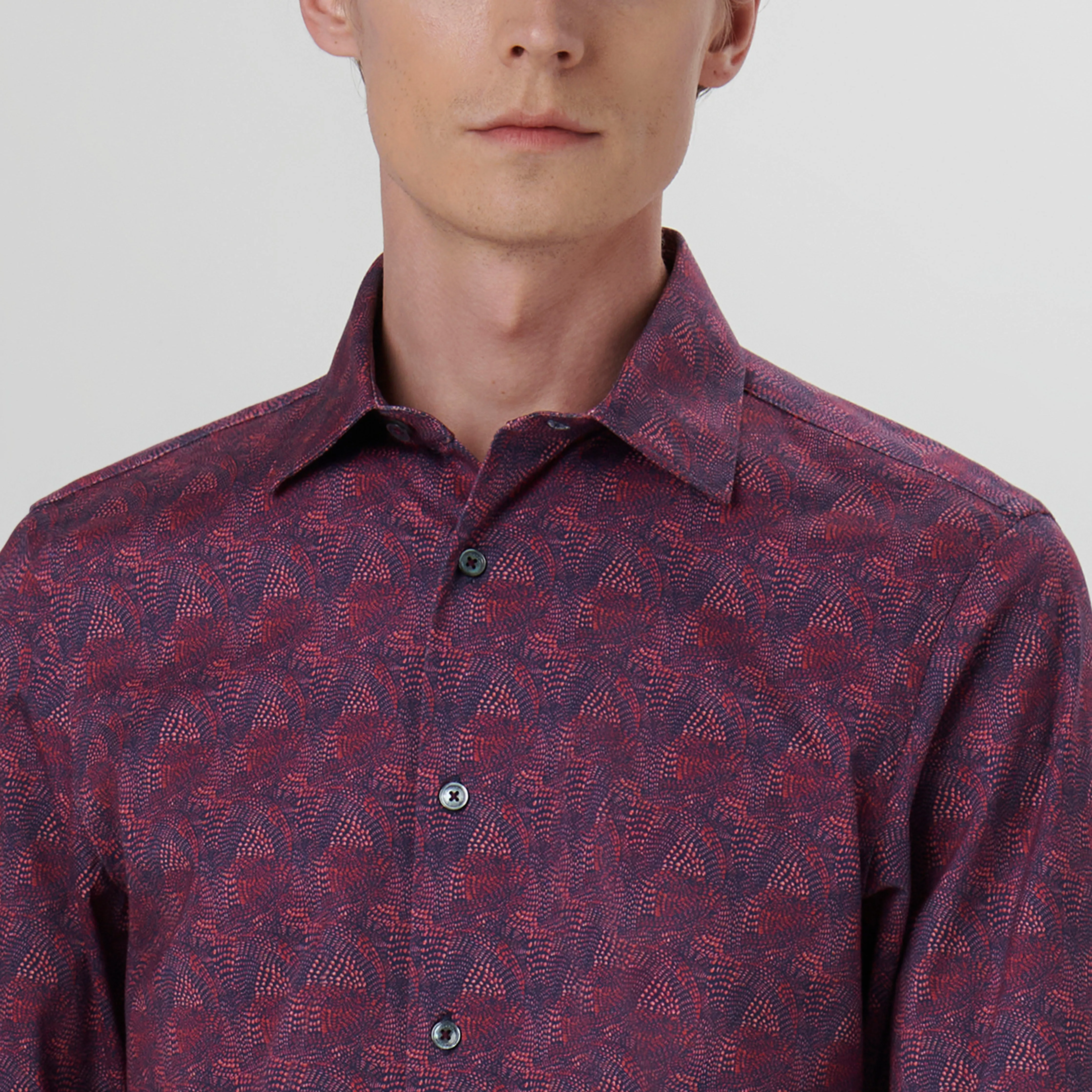 James Mosaic Print OoohCotton Shirt