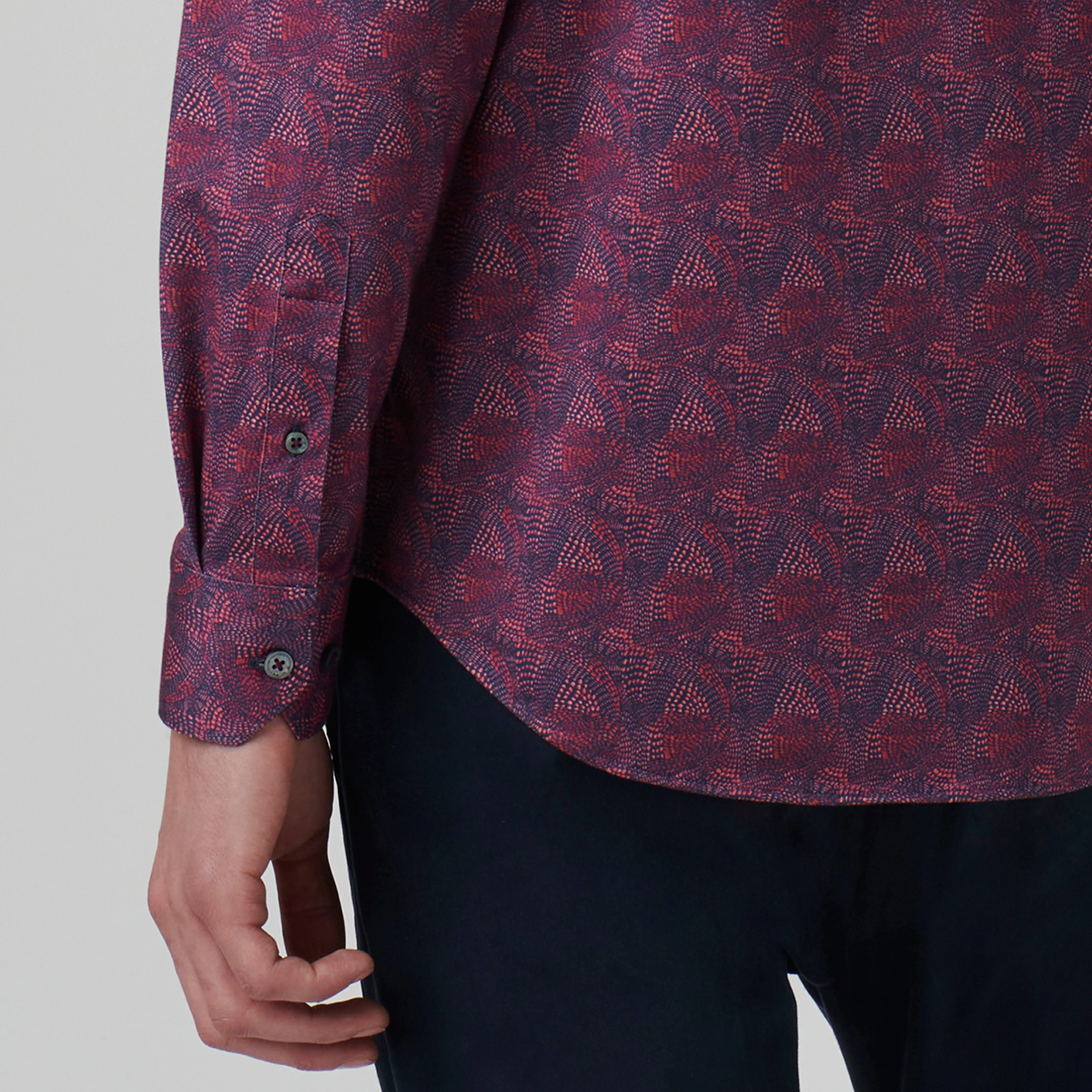 James Mosaic Print OoohCotton Shirt
