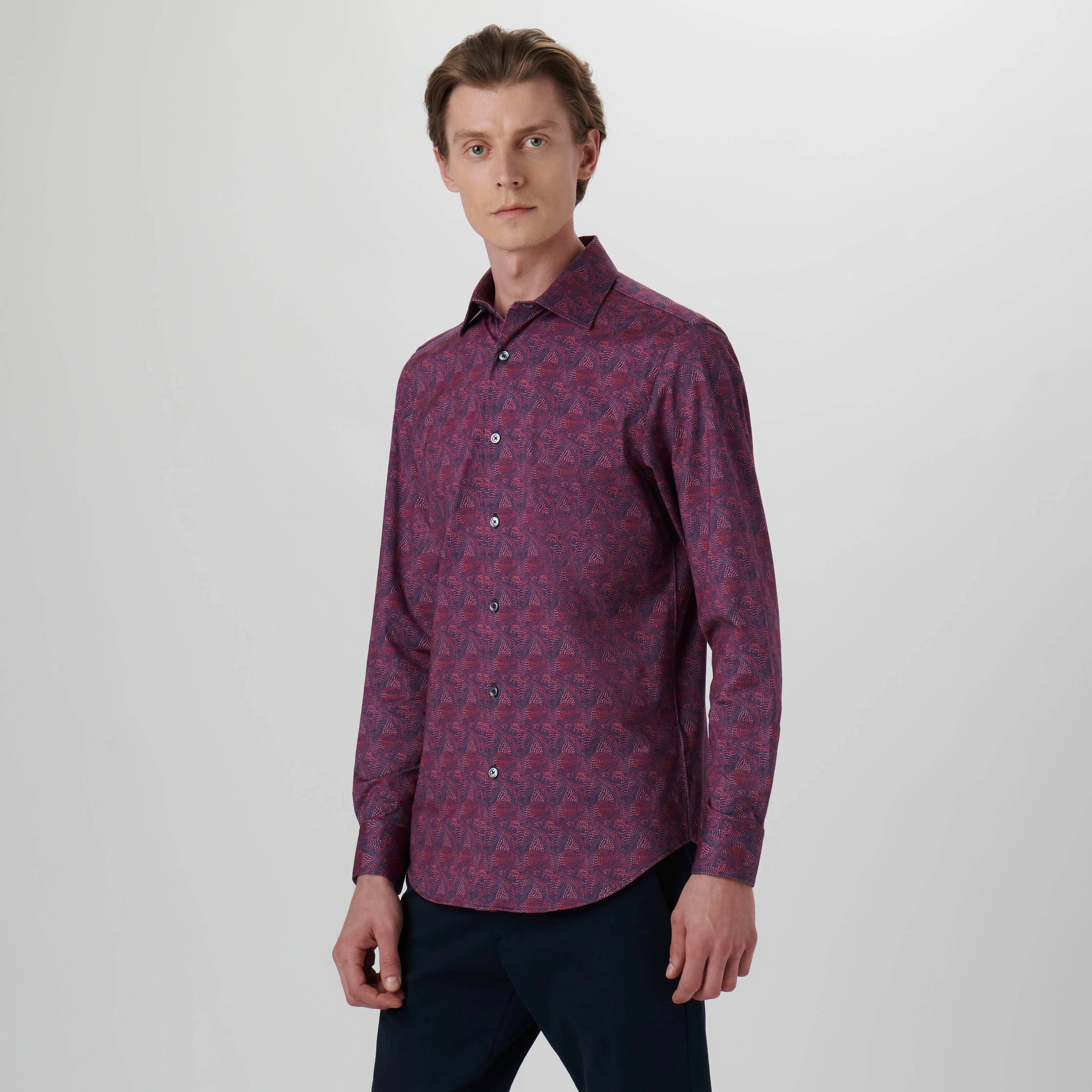 James Mosaic Print OoohCotton Shirt