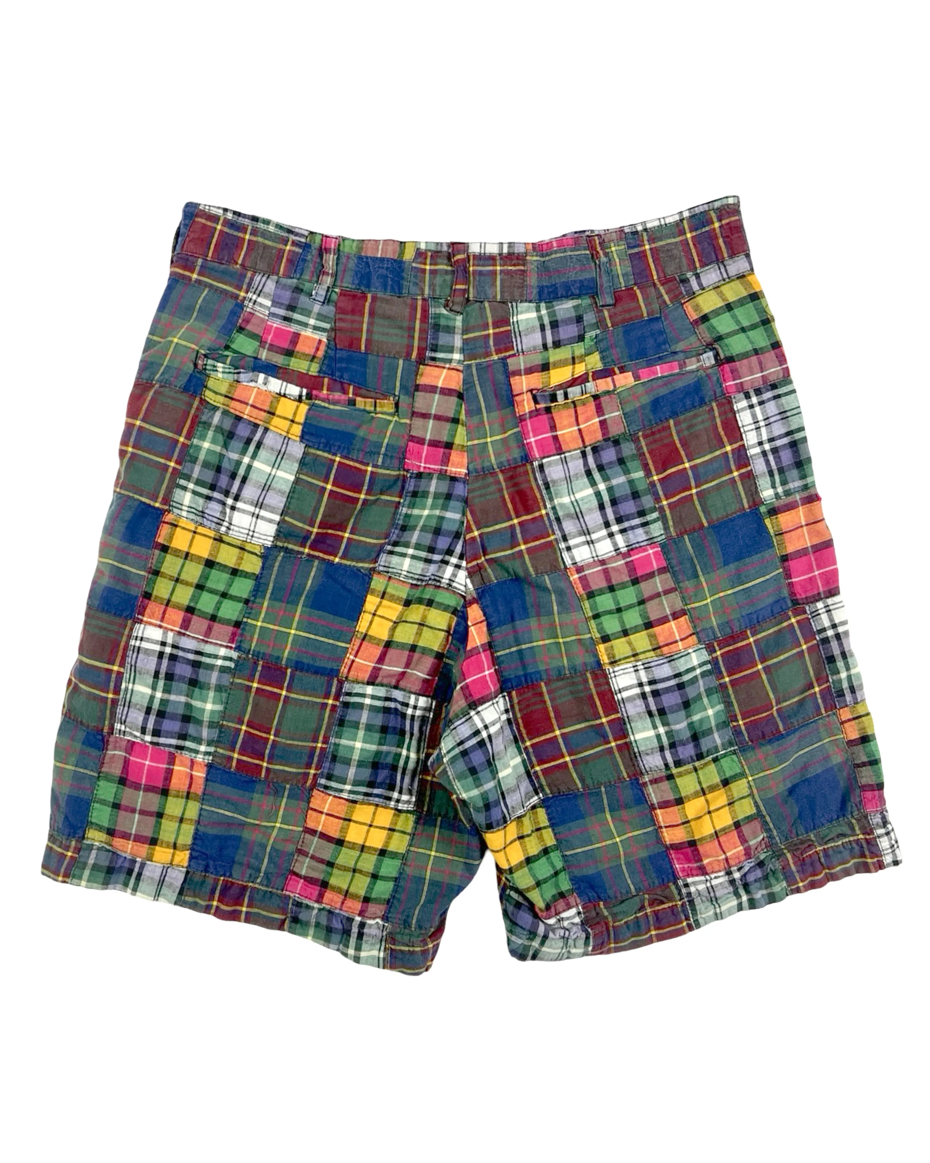 J.Crew Patch Madras Shorts