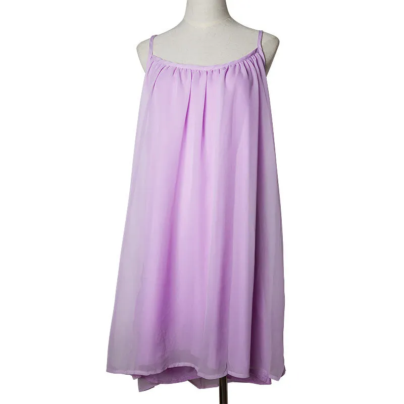 Julie Lawrence Chiffon Baby Doll Dress