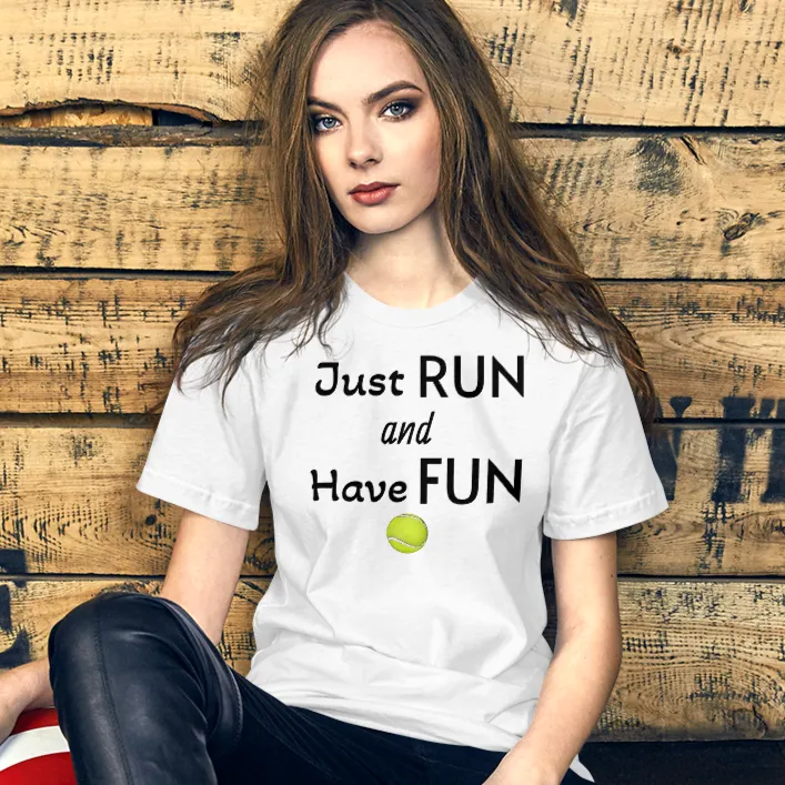 Just Run & Have Fun Flyball T-Shirts