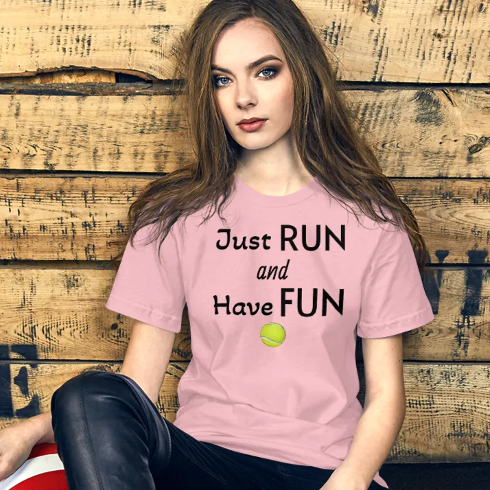Just Run & Have Fun Flyball T-Shirts