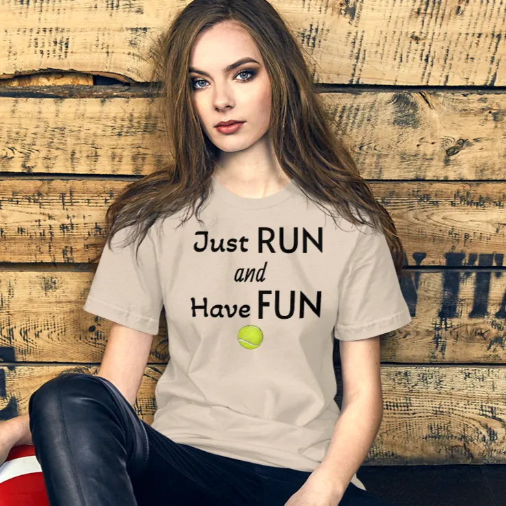 Just Run & Have Fun Flyball T-Shirts