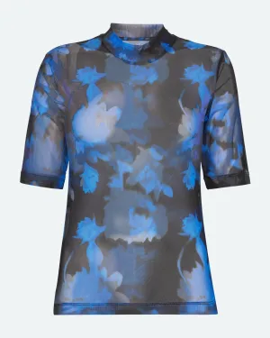 Kaysa mesh t-shirt 4154 - French Blue
