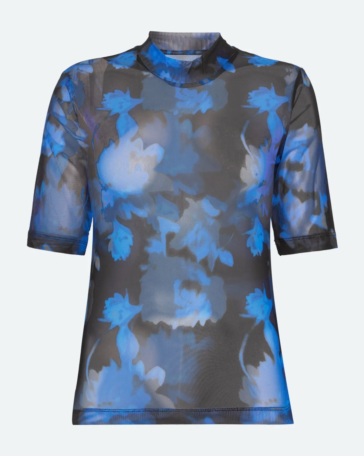 Kaysa mesh t-shirt 4154 - French Blue