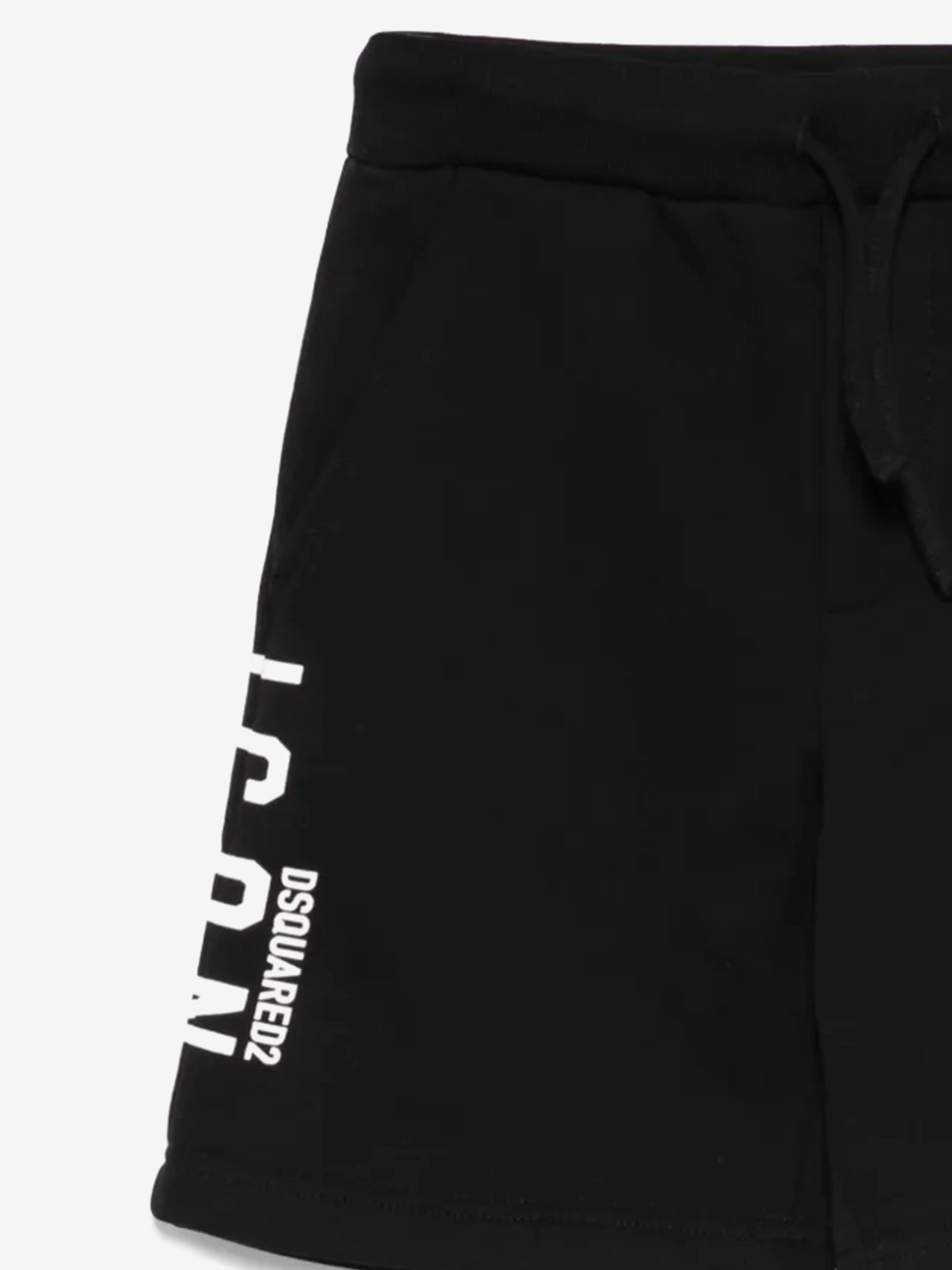 Kids Icon Shorts in Black