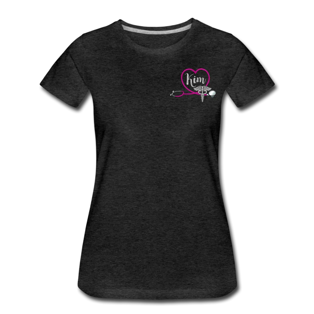Kim Emergency Nurse Flag Women’s Premium T-Shirt
