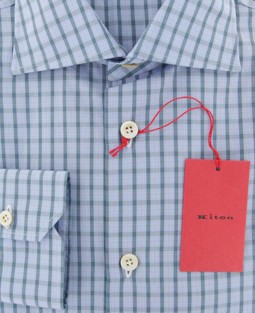 Kiton Light Blue Shirt - Slim