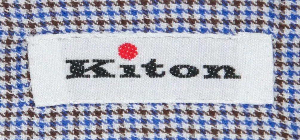 Kiton Light Blue Shirt - Slim