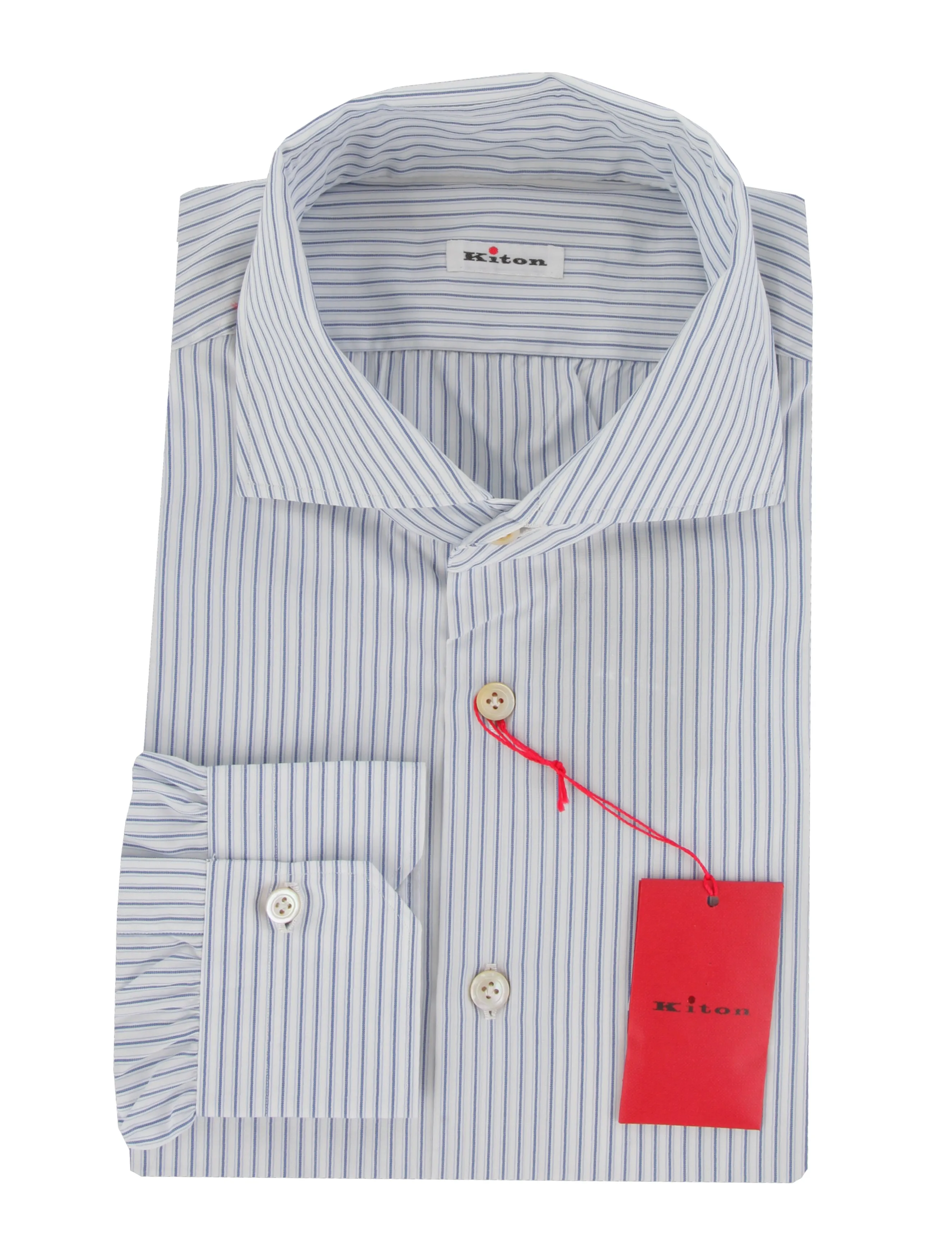 Kiton Light Blue Shirt - Slim