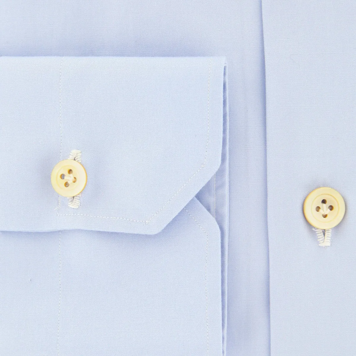 Kiton Light Blue Shirt - Slim