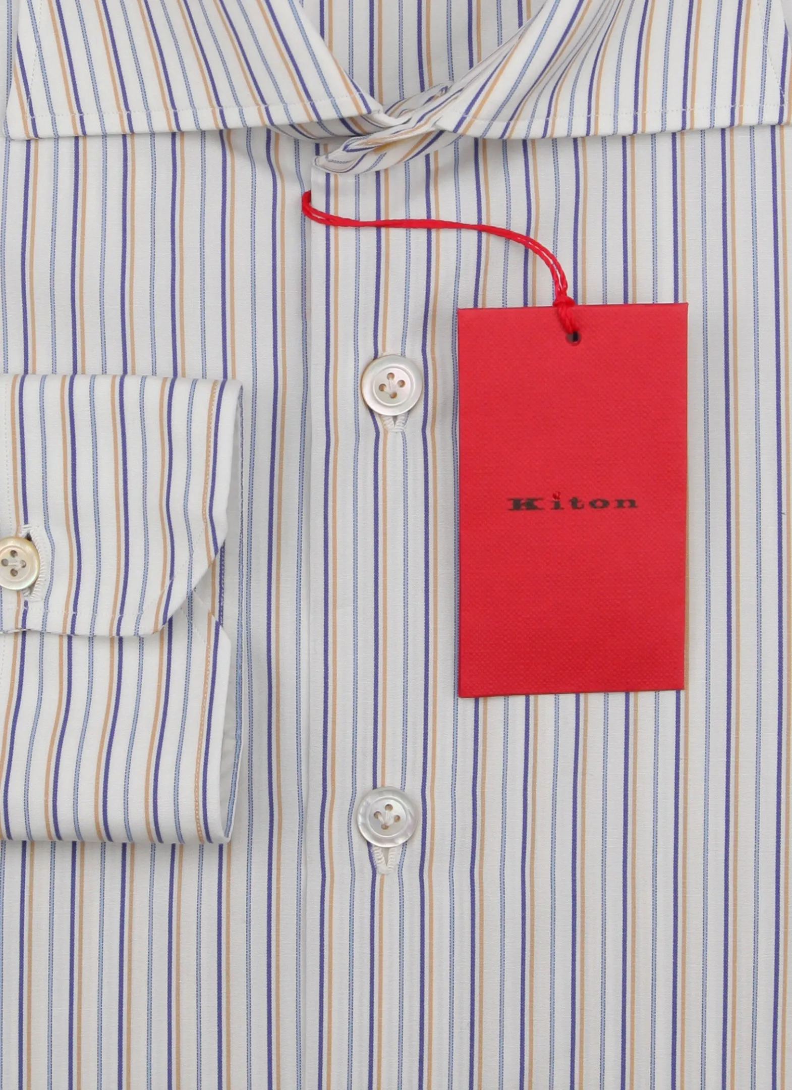 Kiton Light Blue Shirt - Slim