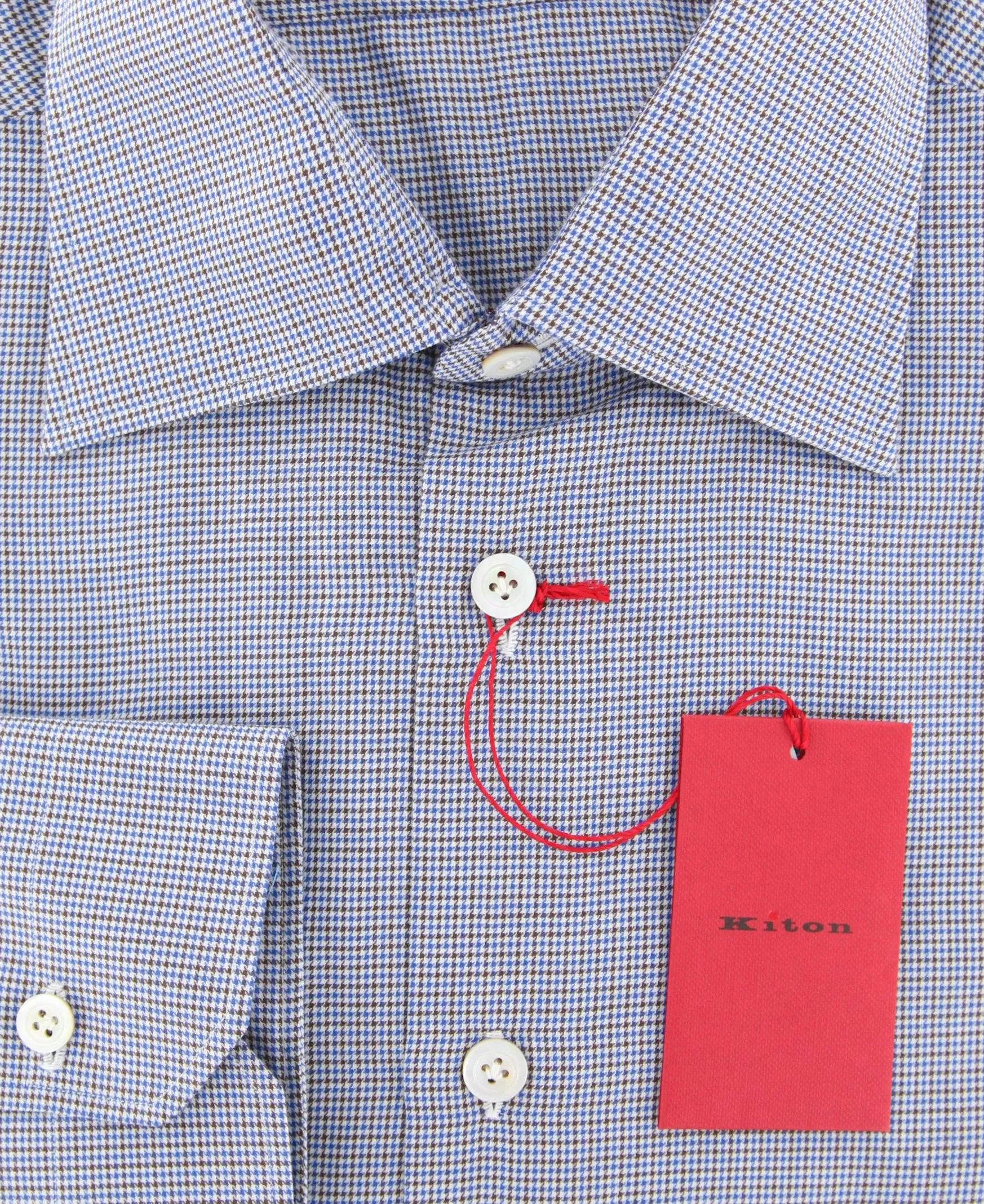 Kiton Light Blue Shirt - Slim