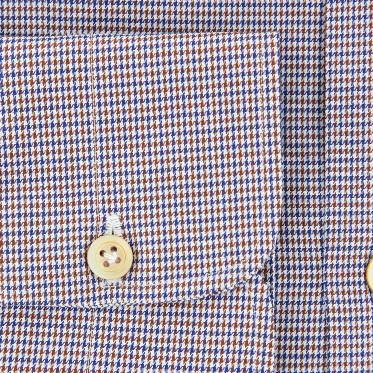 Kiton Light Brown Shirt - Slim