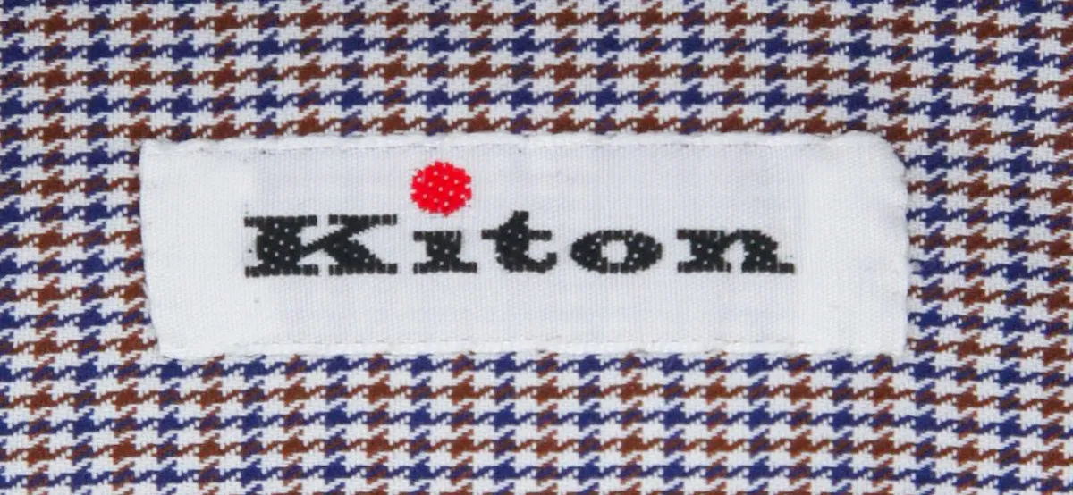 Kiton Light Brown Shirt - Slim