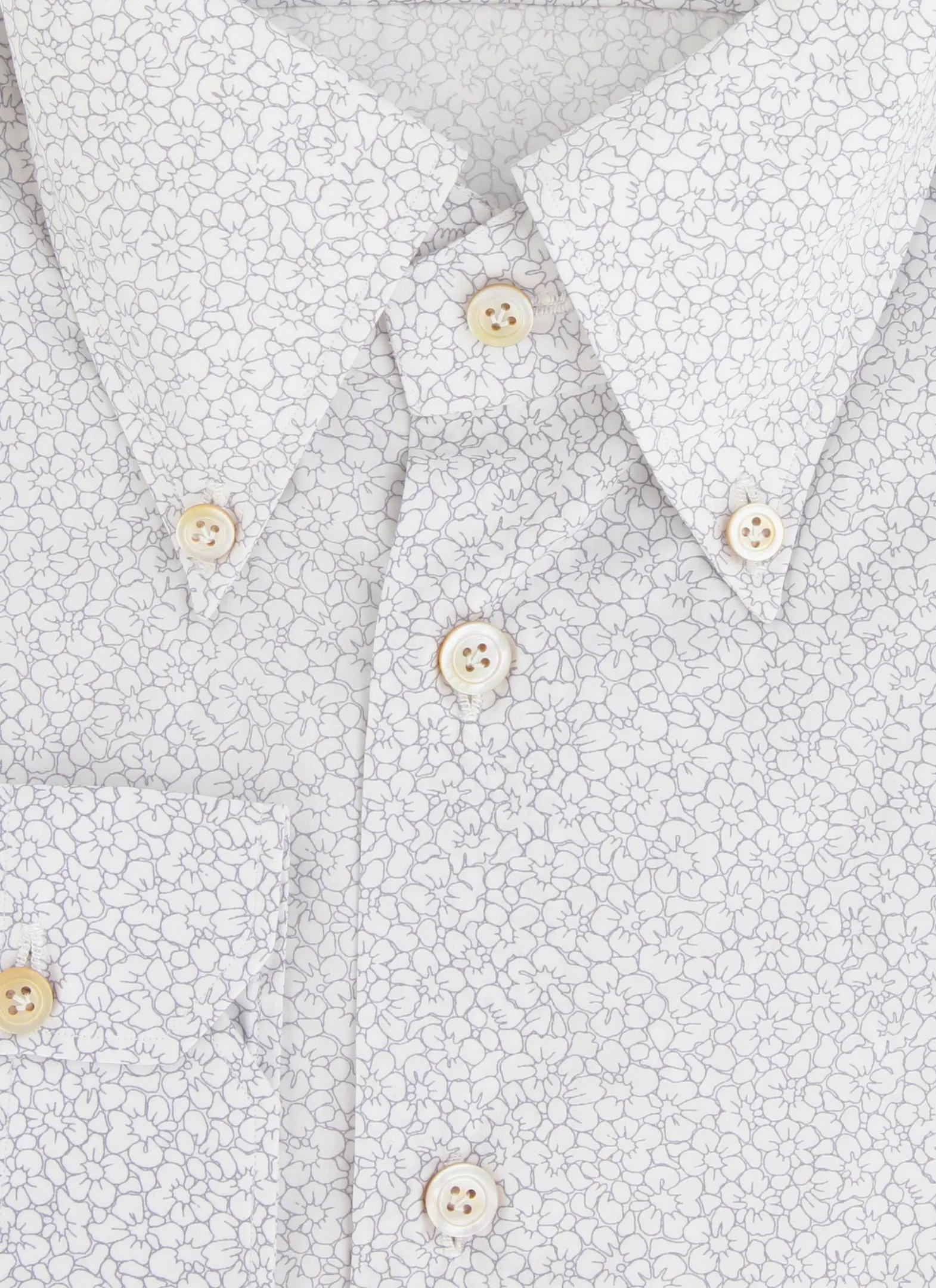 Kiton Light Gray Shirt - Slim