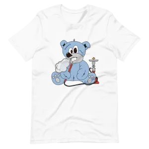 KOR Blue/White Hookah Bear