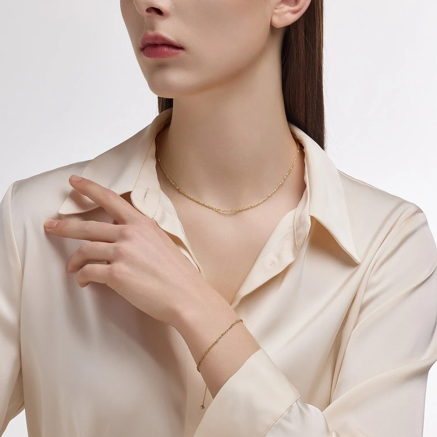 La D.D Gold Necklace JDDNG5S26XX