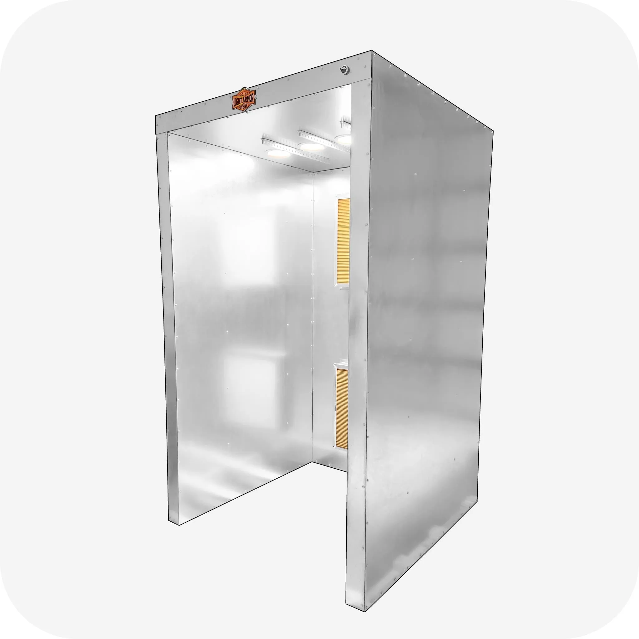 LA337 Spray Booth (3' x 3' x 7')