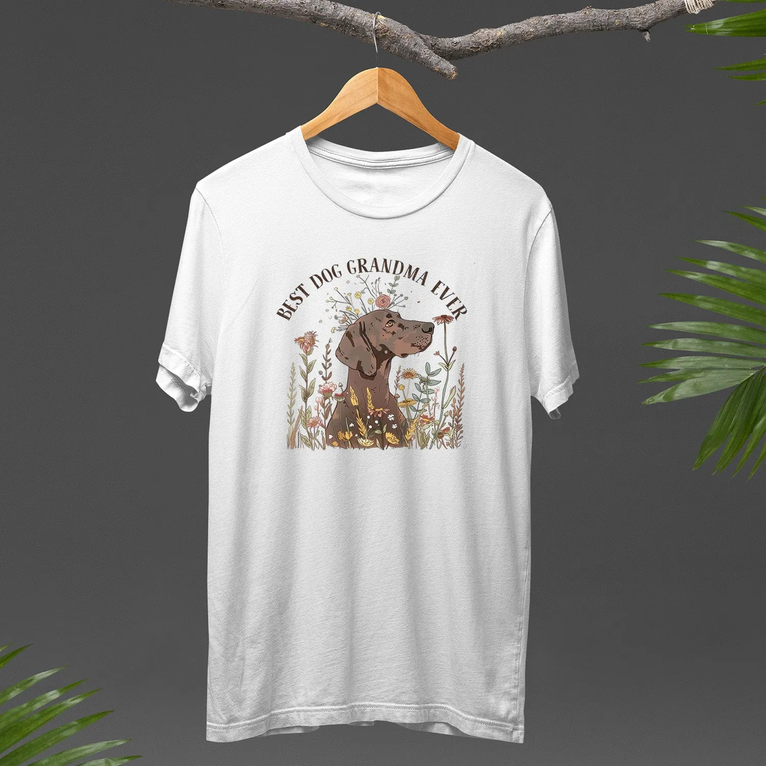 Labrador Retriever Dog T-shirt, Pet Lover Shirt, Dog Lover Shirt, Best Dog Grandma Ever T-Shirt, Dog Owner Shirt, Gift For Dog Grandma, Funny Dog Shirts, Women Dog T-Shirt, Mother's Day Gift, Dog Lover Wife Gifts, Dog Shirt