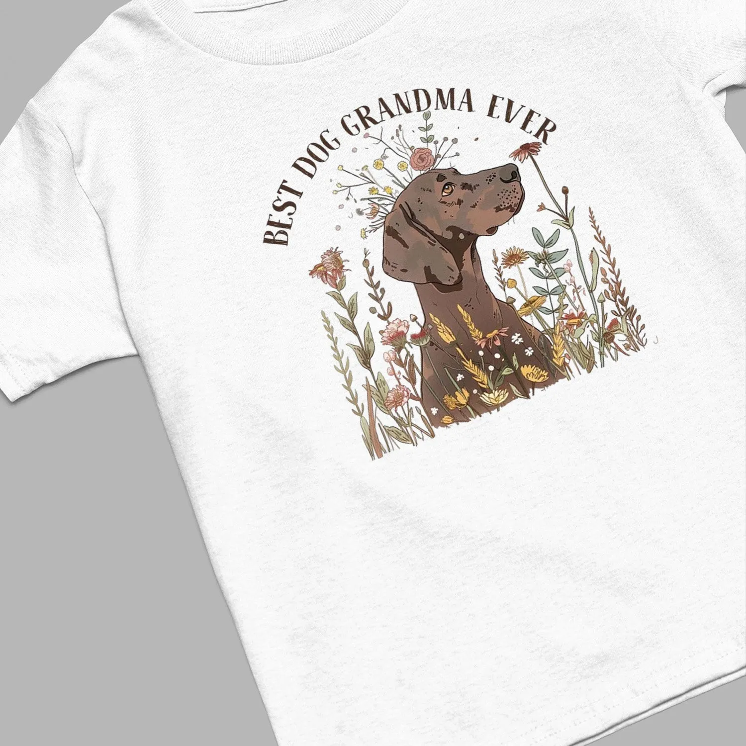Labrador Retriever Dog T-shirt, Pet Lover Shirt, Dog Lover Shirt, Best Dog Grandma Ever T-Shirt, Dog Owner Shirt, Gift For Dog Grandma, Funny Dog Shirts, Women Dog T-Shirt, Mother's Day Gift, Dog Lover Wife Gifts, Dog Shirt