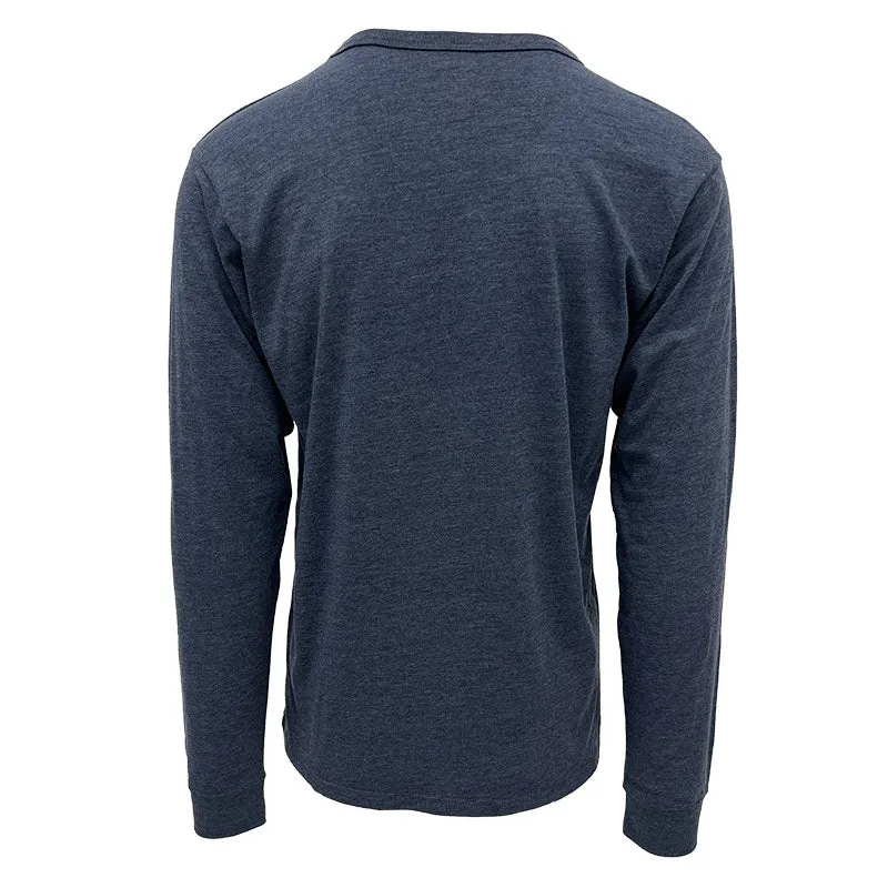 League Tri Blend Penn State University Statue Long Sleeve T-Shirt