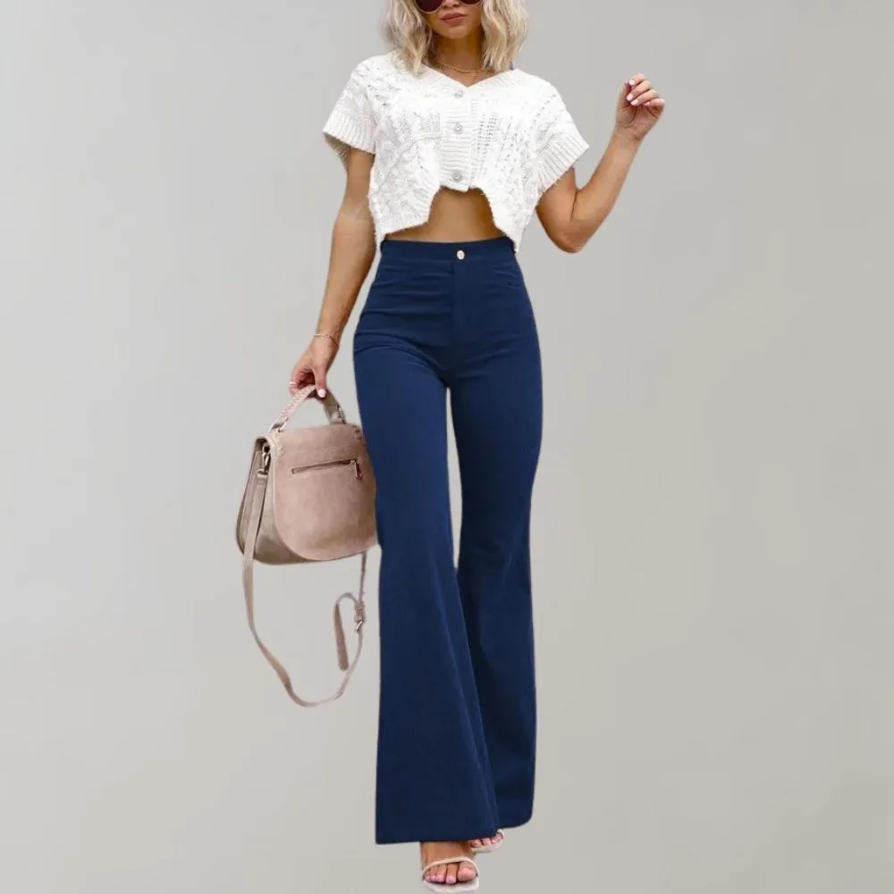 Lehua - Chic High Waist Pants for Women
