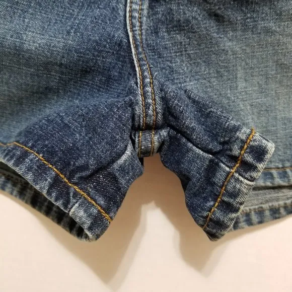 LEI shorts 13 NWT removable striped fabric belt denim jean shortie VINTAGE Y2K