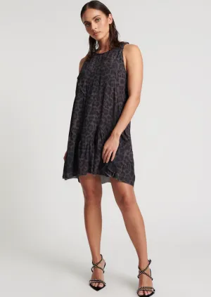 Leopard Tiered Dress