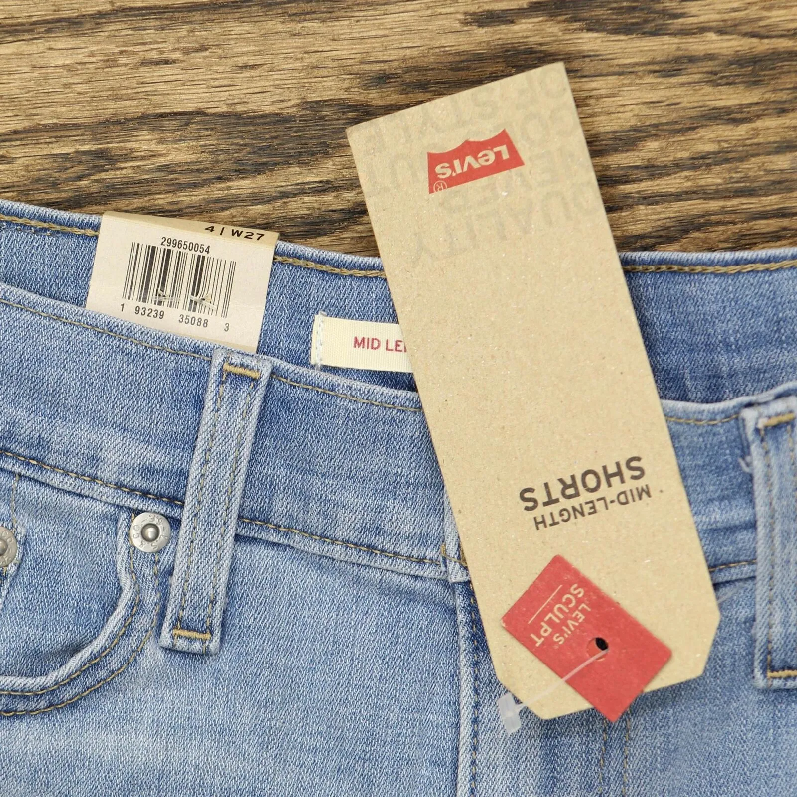 Levi s Levi's Women's Mid-Rise Jean Shorts 299650054