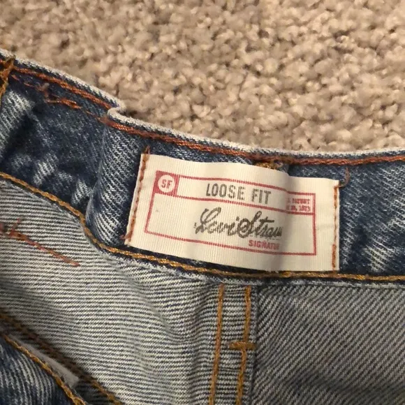 Levi Strauss High Waisted Vintage Jean Shorts