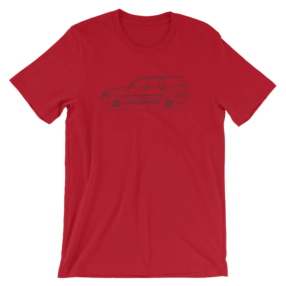 Lexus LX 470 J100 silhouette T-shirt