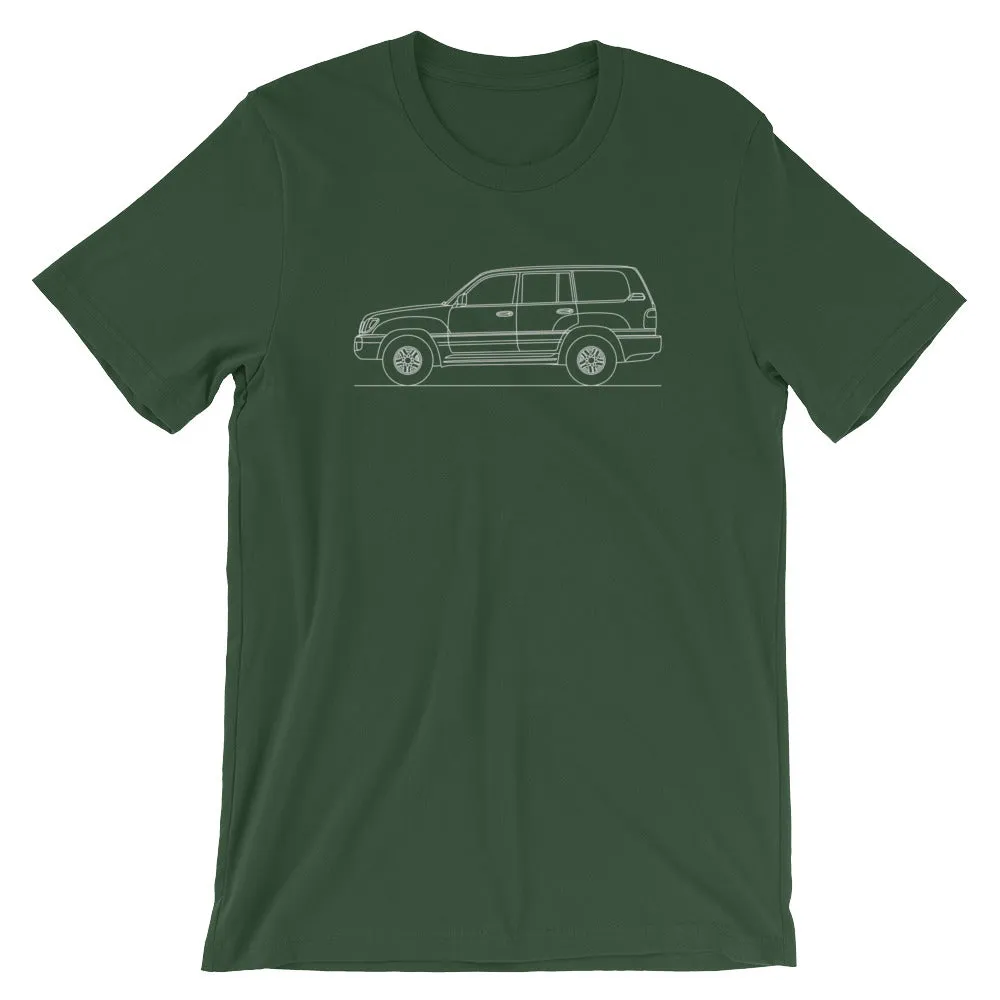 Lexus LX 470 J100 silhouette T-shirt