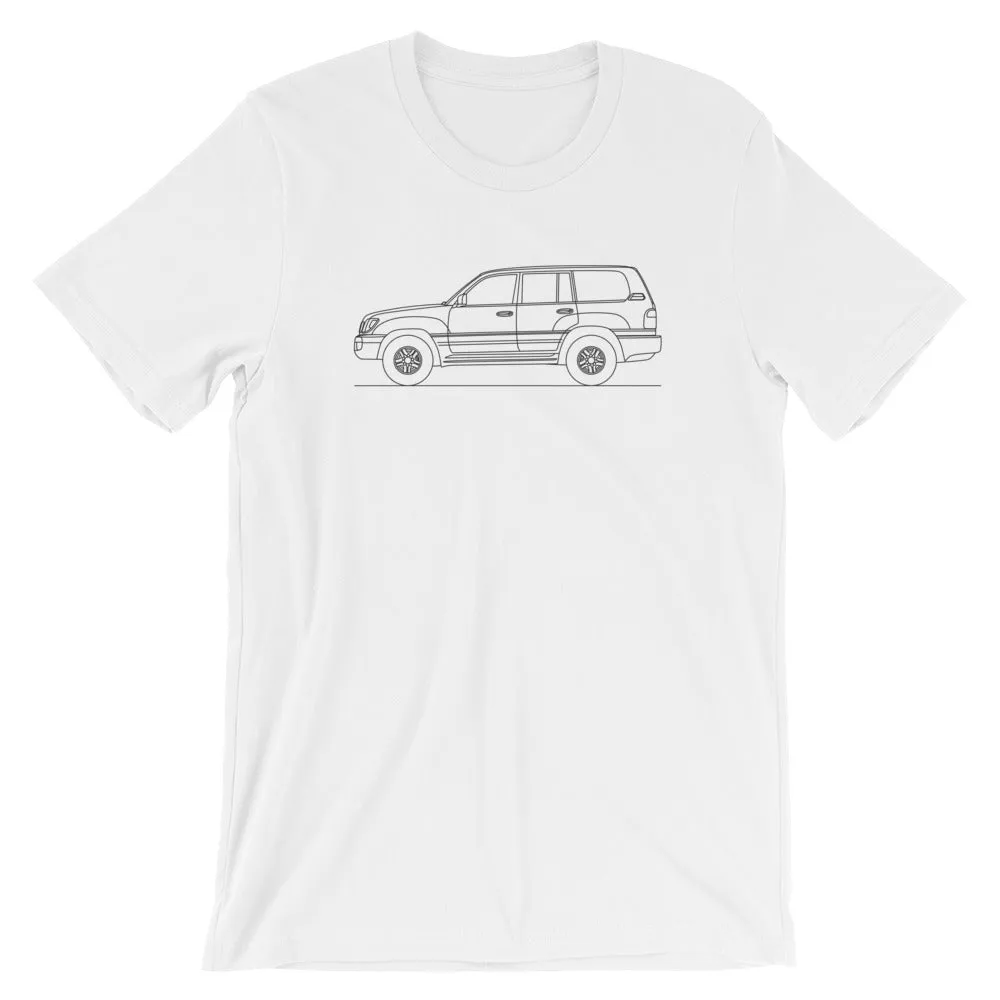 Lexus LX 470 J100 silhouette T-shirt