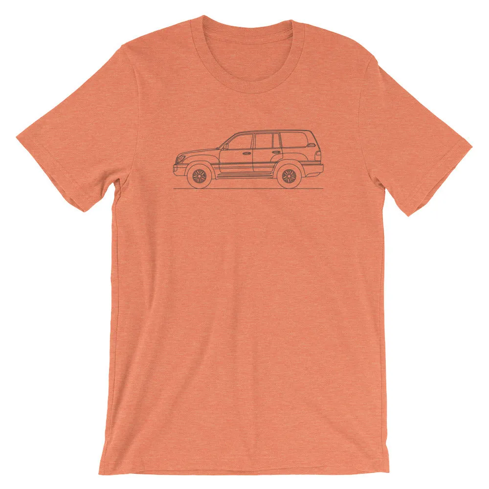 Lexus LX 470 J100 silhouette T-shirt