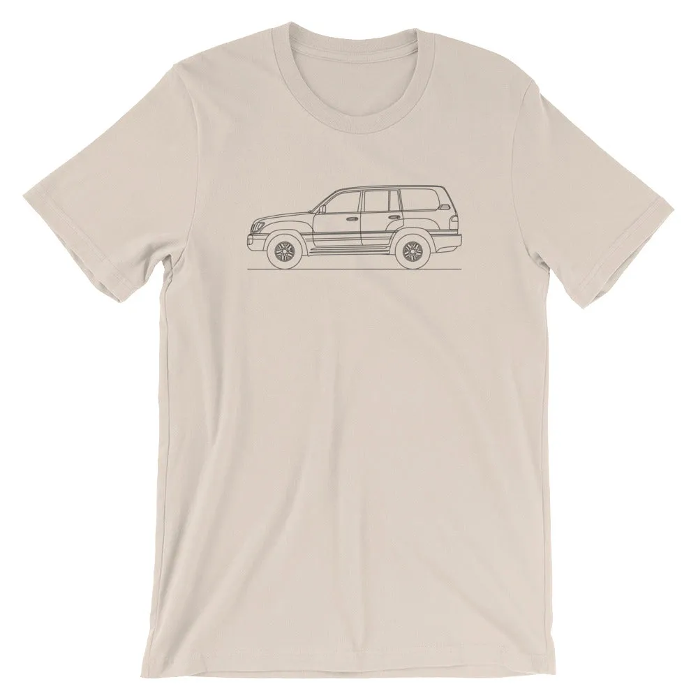 Lexus LX 470 J100 silhouette T-shirt