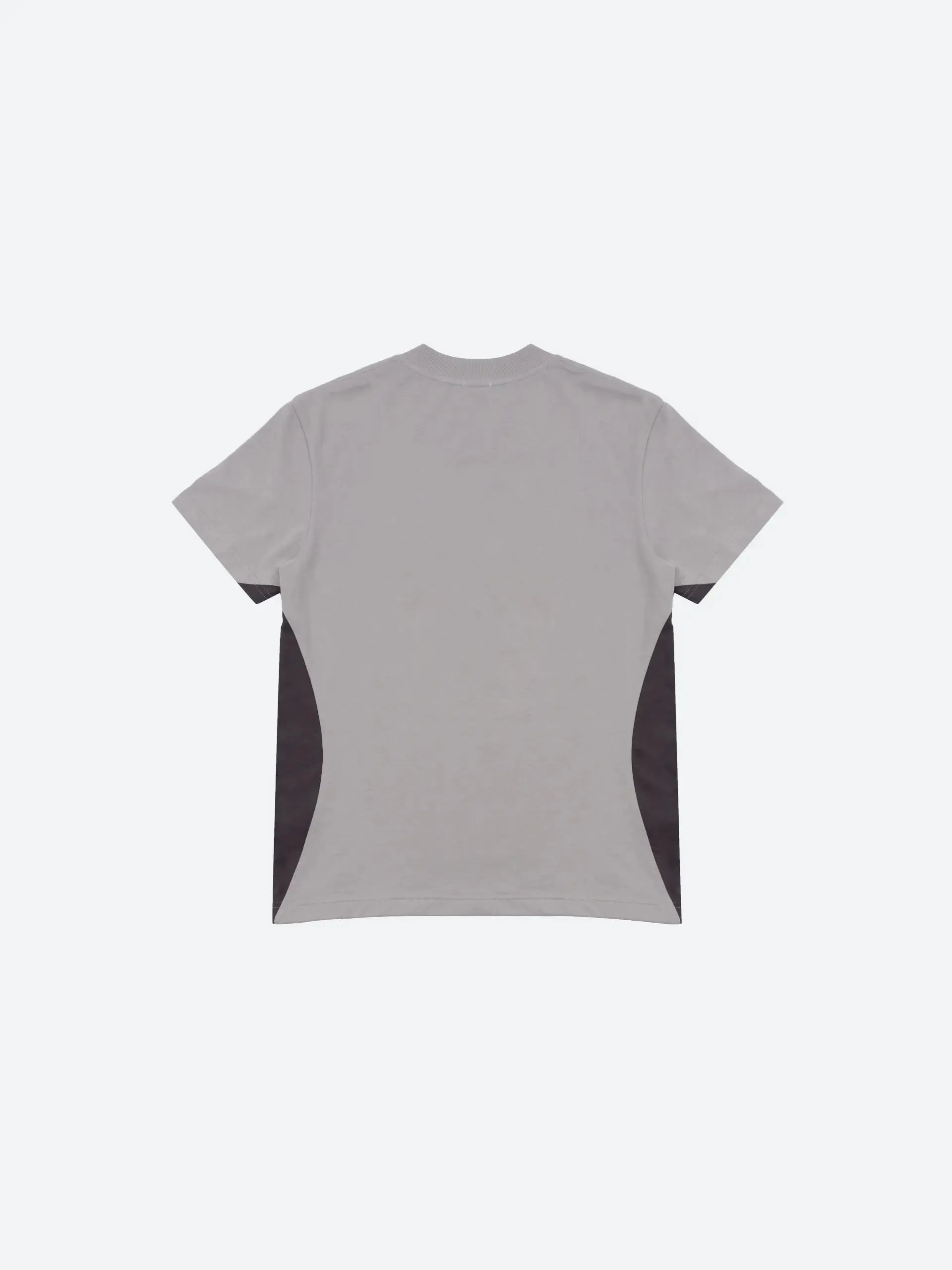 Light Gray Paneled T-Shirt