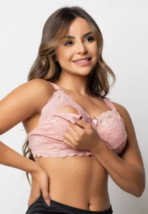 Light Pink Nursing Bra