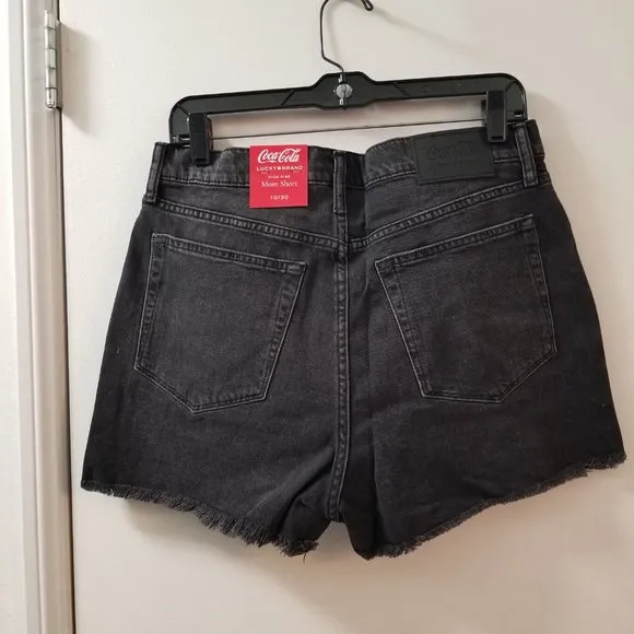 limited edition Lucky Brand Coca-Cola mom shorts