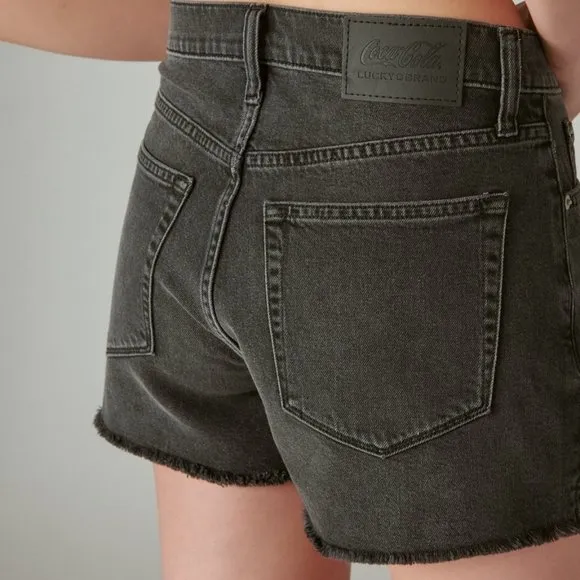 limited edition Lucky Brand Coca-Cola mom shorts