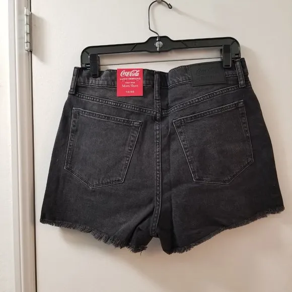 limited edition Lucky Brand Coca-Cola mom shorts